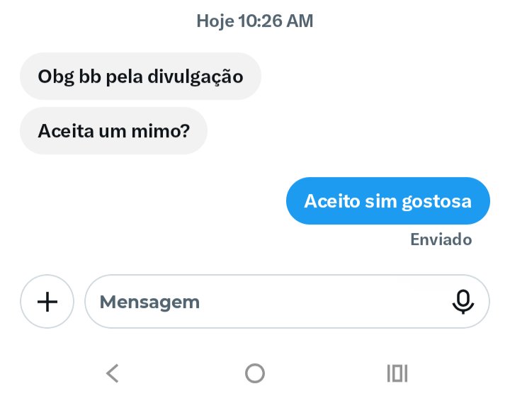 Tiochk's tweet photo. Amo esse tipo de mensagem. Não obrigo ninguém a me dar mimo, mas qual homem não quer receber mimos de gostosas como essas vendedoras? https://t.co/9qfZuJ9GnX