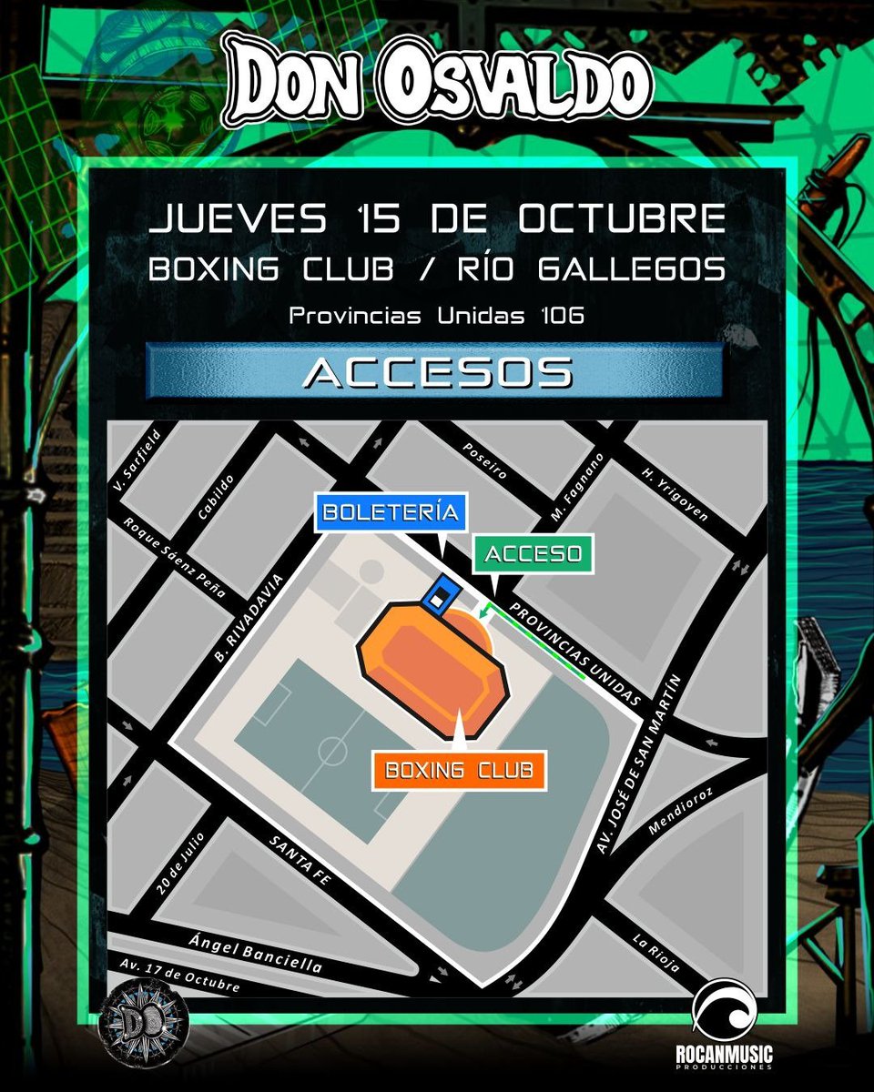 DonOsvaldoOf's tweet photo. 📍Río Gallegos:
Datos útiles para hoy 

Suena Don Osvaldo 

Entradas:
https://t.co/cVhRDEng7j https://t.co/xcV7AMp0kr