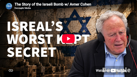 Dr_Keefer's tweet photo. The Threat of Hiroshima to Prevent Another Auschwitz
The Story of Israel's Nuclear Weapons Arsenal a 🧵

“We also know there are known unknowns; that is to say we know there are some things we do not know.” Donald Rumsfeld

1/ Israel is widely believed to possess roughly ninety nuclear weapons. There has been no official Israeli test nor public declaration of a nuclear arsenal. Instead, it maintains the carefully worded formulation that it will “not be the first to introduce nuclear weapons into the Middle East.”

This formulation has survived the exposure of its secret nuclear complex by a former technician and more than half a century of regional wars.

The origins of this arsenal are as improbable as the silence surrounding it. In the 1950s, Israel was an impoverished state struggling to absorb hundreds of thousands of immigrants. Within little more than a decade, it acquired the capacity to manufacture nuclear weapons, taking advantage of a brief opening in the international nuclear order.

Israel’s nuclear arsenal was conceived as an apocalyptic insurance policy against national annihilation. Yet their most consequential applications may have been far more limited: the threat of a nuclear demonstration, intended to shock the superpowers into intervening and securing the conventional military assistance needed to avert defeat.

Their continued existence without official acknowledgment has depended upon an enduring accommodation among Israel, Washington, its Arab neighbours and the international nonproliferation system.

The following essay is based on my conversation with Professor Avner Cohen, author of Israel and the Bomb and The Worst-Kept Secret, whose research has done more than any other to reconstruct Israel’s clandestine nuclear past.