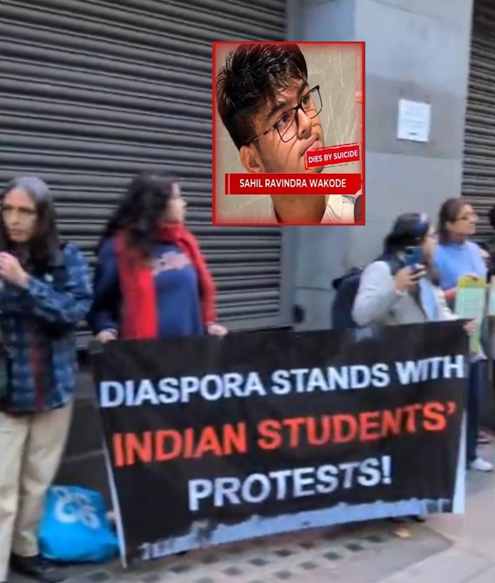 SurajKrBauddh's tweet photo. Dalit voice from London. ✊🏽🙏

A UK-based Ambedkarite group from SOAS University united to raise its voice for justice over institutional murder of Sahil Wakode.

The entire diaspora should raise this issue with international human rights forums. https://t.co/TQlXRSlX8K