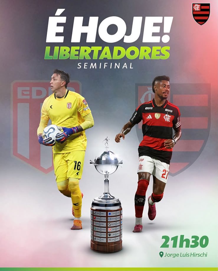 uaigilmar's tweet photo. ⚠️✔️ HOJE JOGA O ÚNICO BRASILEIRO TETRACAMPEÃO DA AMÉRICA! É O CLUBE DE REGATAS DO #FLAMENGO RUMO A SUA 5ª GLÓRIA ETERNA 🏆⁉️

#Flamengo #Mengão #CRF🔴⚫️🔴⚫️ https://t.co/pvDqStXWYB