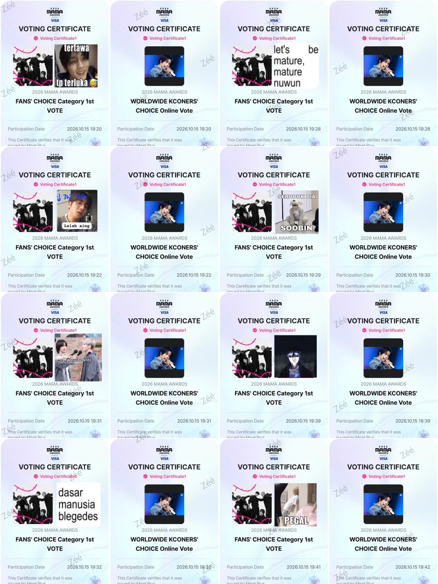 nauibluespring_'s tweet photo. Semoga makin banyak moa yang fomo ikutan, sebanyak yang biasanya ikut selebrasi di akhir 🙏🏻

#2026MAMAVOTE #tomorrowxtogether https://t.co/46i1W8VPcu