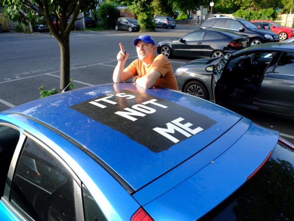 RealTimVine's tweet photo. One of the silver linings of being disqualified from driving is at least they can’t fine me anymore.  I’m not quite disqualified yet but unless they allow me 15 points I’m on the verge. In fact I think I got three points for being on the verge. https://t.co/t8xoyiVVA6