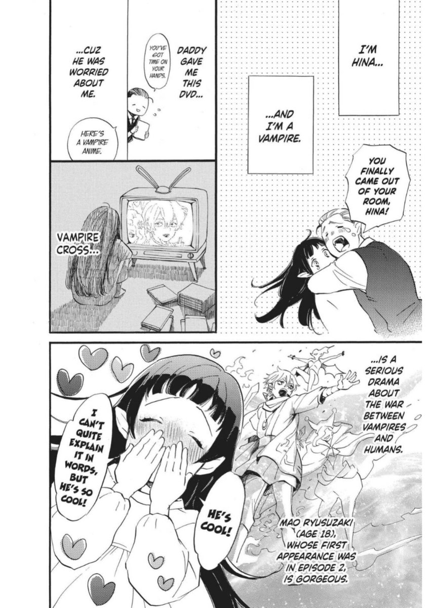rxxluvz's tweet photo. reminder that "otaku vampire's love bite" is licensed in english so you can support it before the anime gets officially announced

it's a great manga for young girls who are passionate about their hobbies, they'll especially relate with hina for being an otaku https://t.co/zvXQwnEhBa