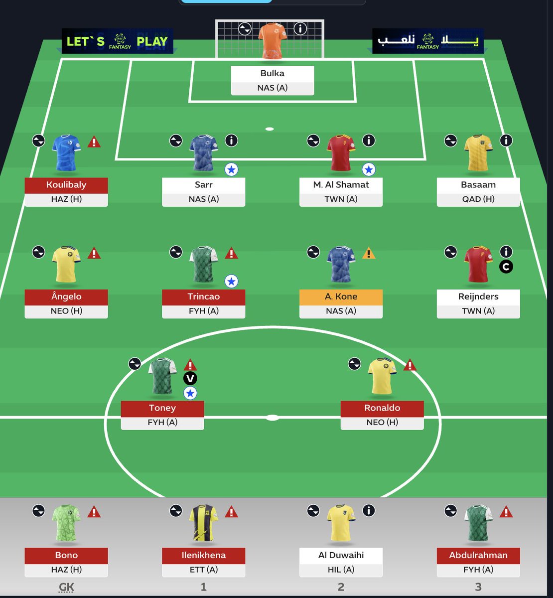 Abdullah_ayp18's tweet photo. SPL GW9!!!

umm idk i did press the wildcard......anyways seasons over

#RSLFantasy #SPLFantasy https://t.co/x0uW2FLKFF
