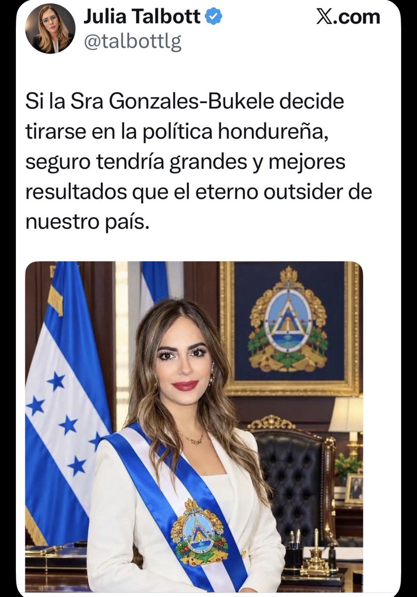 EnriqueOrtez1's tweet photo. Buenos días, señora Julia @talbottlg.

Lastimosamente para su mala suerte, y para la buena suerte de la señora Paola Kawas, somos buenos amigos desde pequeños. Seré el primero en recomendarle a Paola que se aleje de usted y de la manera en que se conduce.

Y, por favor, deje de subir fotografías de ella sin su autorización. No creo que le guste.

Saludos.