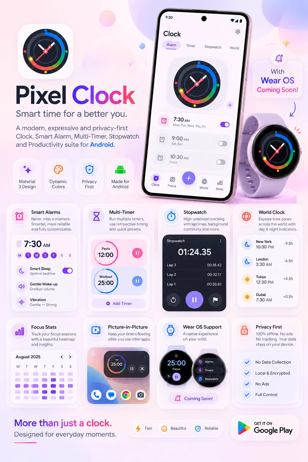 Mohd Amaan on X: "#teampixel Time tracking, but make it beautiful. ⏰ 🎨 ...