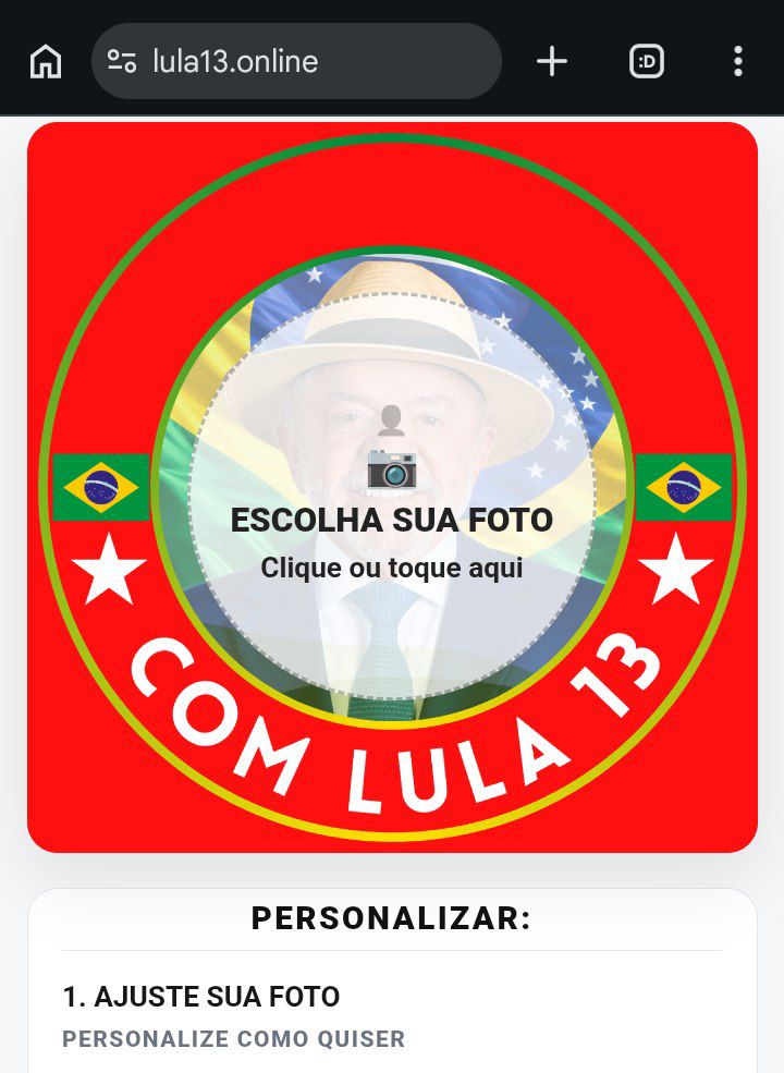 EsquerdaSegue13's tweet photo. PERSONALIZAR SUA FOTO 

Entrar: https://t.co/NqSwMbnmhl

#EsquerdaSegueEsquerda https://t.co/4XObUl6L1I