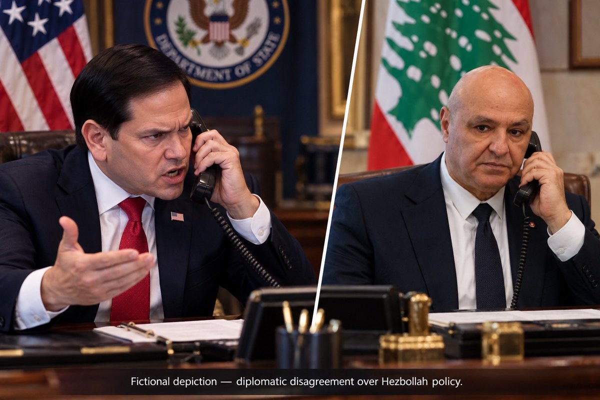 Dismas_Saint's tweet photo. 🇱🇧🇺🇸 اليوم #ماركو_روبيو   @SecRubio على الساعة 12 ظهراً بتوقيت واشنطن سوف يؤدب  كذاب بعبدا للمرة الأخيرة .
🚩 التأديب سوف يتمحور على النقاط التالية.
1️⃣- المتفجرات التي دخلت لبنان عبر سوريا وقد علمت المخابرات الامريكية بذلك عند عودة الوزير رجي إلى لبنان وهناك علامات استفهام حول ذلك واذا كان المستهدف هو الوزير #يوسف_رجي .
2️⃣- قضية السفيرة اللبنانية الذي قام احد عملاء حزب الله الارهابي والمدعو  #حسن_عادل_بزي  بتقديم شكوى عبر المحكمة العسكرية وهو مطلوب للقضاء الأمريكي بمذكرة توقيف رقمها Case No. 1:20MJ4211 Designated Global Terrorist (SDGT) under Executive Order 13224 مما يعني ان حزب الله الارهابي ما زال يتمتع بتغطية الدولة اللبنانية عبر كذاب بعبدا ووزير العدل اليساري . 
3️⃣- روبيو سيشدد خلال اتصاله بعون على ضرورة  توسيع التحقيق في شحنة المتفجـ.ــرات ليشمل القيادات و الجهات الآمرة بنقلها ومصادر تمويلها.

🔴 السعودية عملت على محاولة اقناع الادارة الاميركية على حل وسط لقوات اليونيفيل لكن ادارة #ترامب رفضت اي تدخل سعودي في الشأن اللبناني 

🔴 روبيو سيؤكد أن مصادرة شحنة المتفجـ.ــرات لا تكفي وأن المطلوب منع نقل الأسـ.ــلحة والمتفجـ.ــرات خارج سلطة الدولة

🔴 الجانب الأميركي سيتمسّك بمواصلة المفاوضات اللبنانية الإسـ.ــرائيلية وتعزيز سلطة الدولة مع وضع جدول زمني واضح وآلية للتحقّق من تنفيذ الالتزامات المتبادلة  حتى توقيع الاتفاق الإبراهيمي وعدم اعطاء اي فرصة جديدة لكذاب بعبدا .

#المكالمة_الاخيرة_قبل_دخول_يوسف_رجي_القصر_الجمهوري_رئيساً