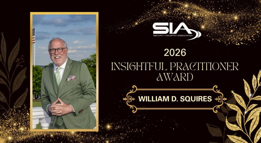 SIAonline's tweet photo. 🏆Congratulations to Bill Squires for being named the 2026 recipient of the SIA Insightful Practitioner Award!

🌟Squires will be recognized for his implementation of innovative #security solutions at #SIAHonorsNight.

🔗https://t.co/AaBpEzgJOl #securityindustry https://t.co/mpXuz4KgA5