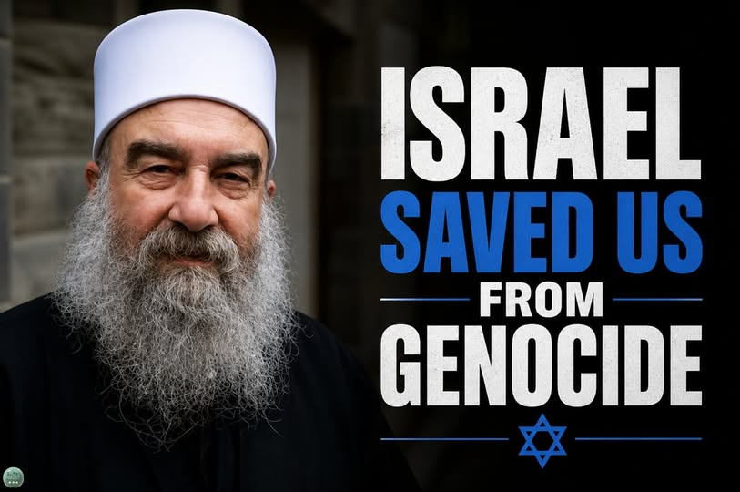 Sarahsa09309757's tweet photo. UN SEUL PAYS EST VENU EN AIDE.

Lorsque des civils druzes étaient massacrés en Syrie, en avril 2025, le monde n’est pas intervenu. Un seul pays l’a fait : Israël.

Le cheikh Hikmat al-Hijri affirme que les interventions israéliennes ont empêché un génocide et sauvé des vies.

Pas de slogans. Pas de propagande. Simplement le témoignage de ceux qui l’ont vécu.

Pourquoi, selon vous, cette histoire est-elle si peu connue ?
 https://t.co/WZYyCNnn0N