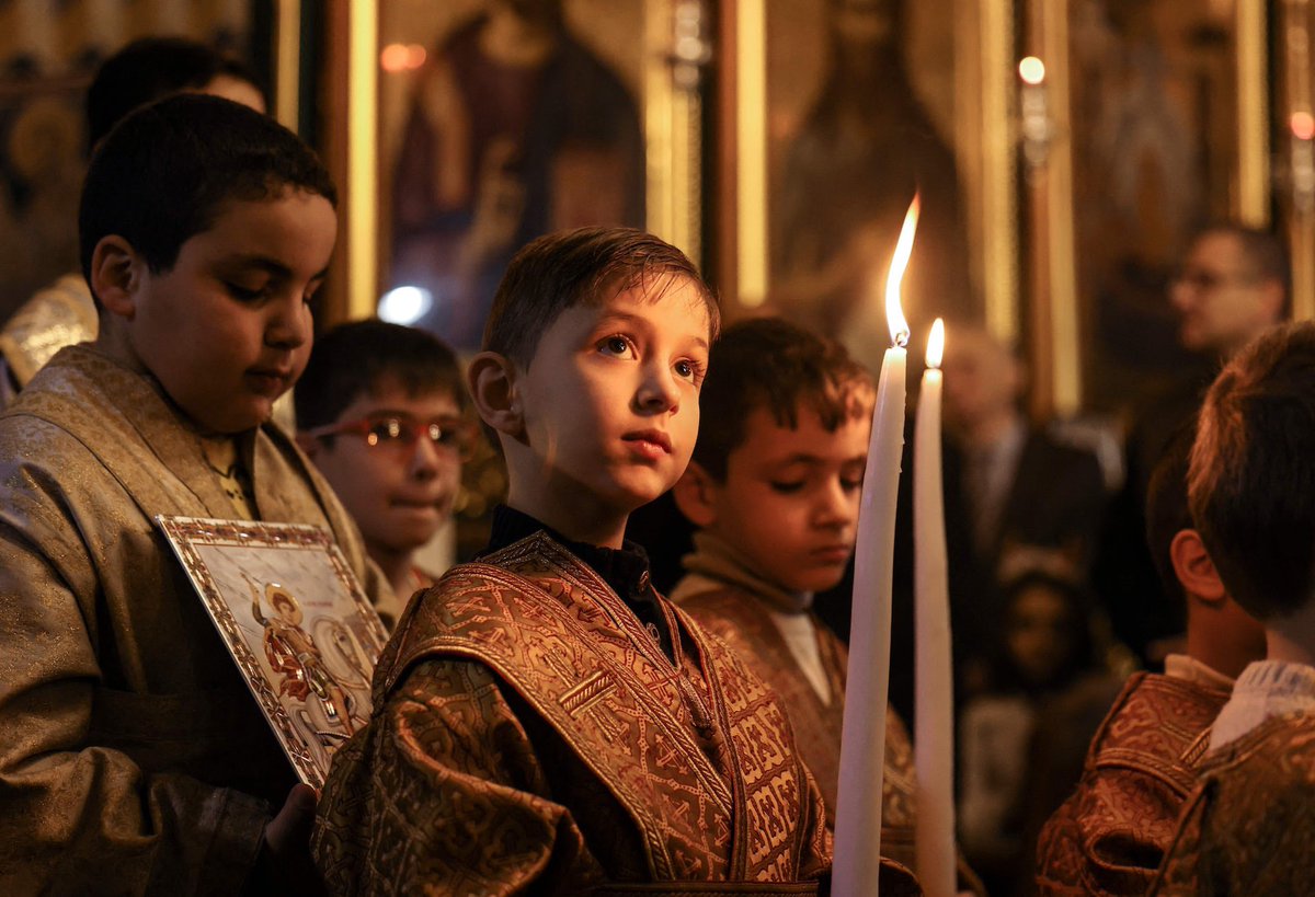 PalCatholic's tweet photo. Believe it or not. Like it or not.

Palestinian Christians exist. We have always existed. We are still here.

We are part of Palestine’s past, present, and future. No denial can erase us. No narrative can make us disappear. ☦️✝️🇵🇸🇵🇸 https://t.co/QWmQE7SAj7