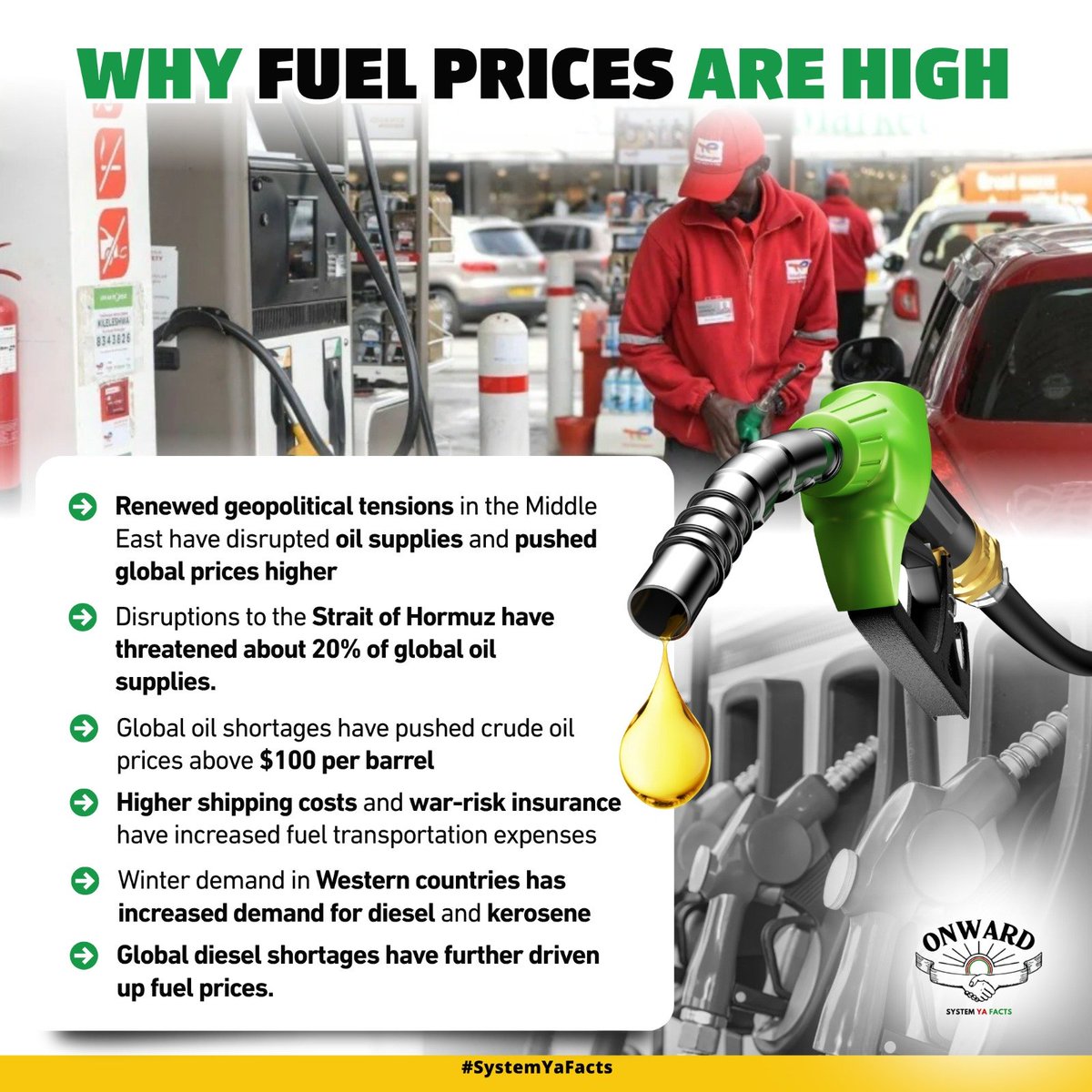 petermusyoka45's tweet photo. Ruto Saw It Coming.
When the administration took office, fuel stations were running dry and dollar liquidity was collapsing. The G-to-G framework was the structural response.#FuelSecurityDelivered
GtoG Works
Ruto Saw It Coming https://t.co/tjb6nohIsV
