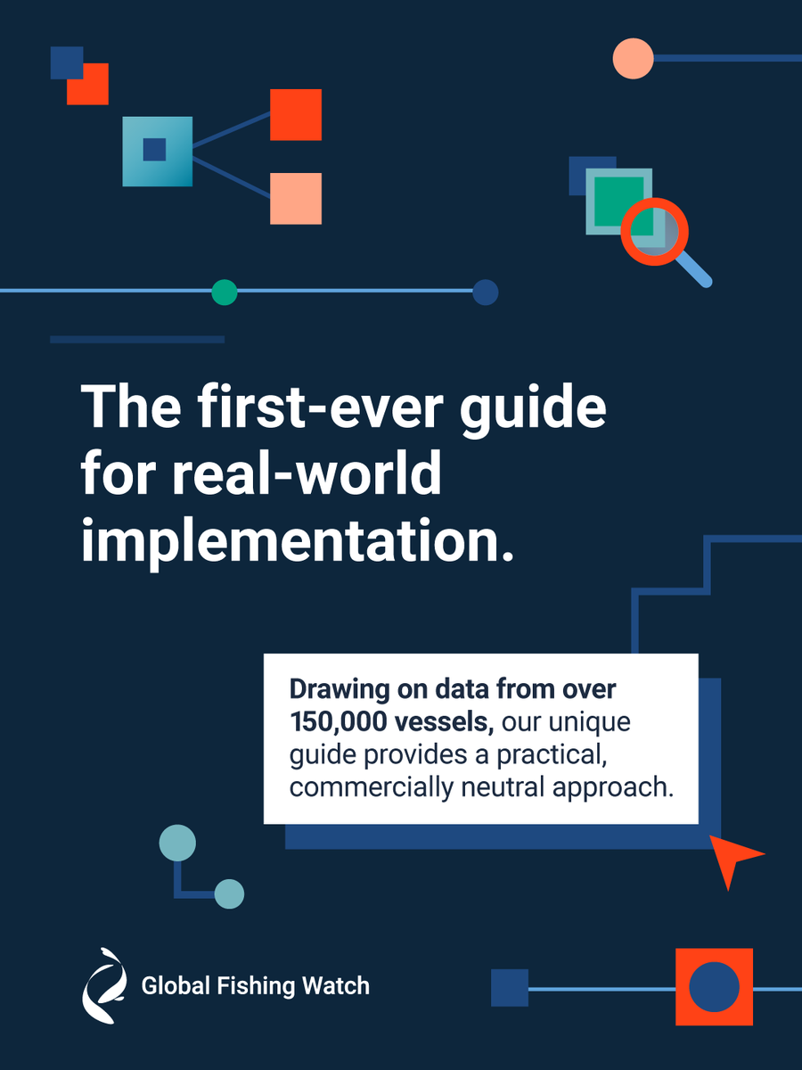 GlobalFishWatch's tweet photo. Better vessel tracking requires more than technology. 🛰️🌊

Our Vessel Tracking Best Practices Guide brings together the standards, legal frameworks and practical steps governments need to build effective tracking systems.

📘 Explore the guide:  https://t.co/shTncoOF0s https://t.co/w9Ee0AUc61