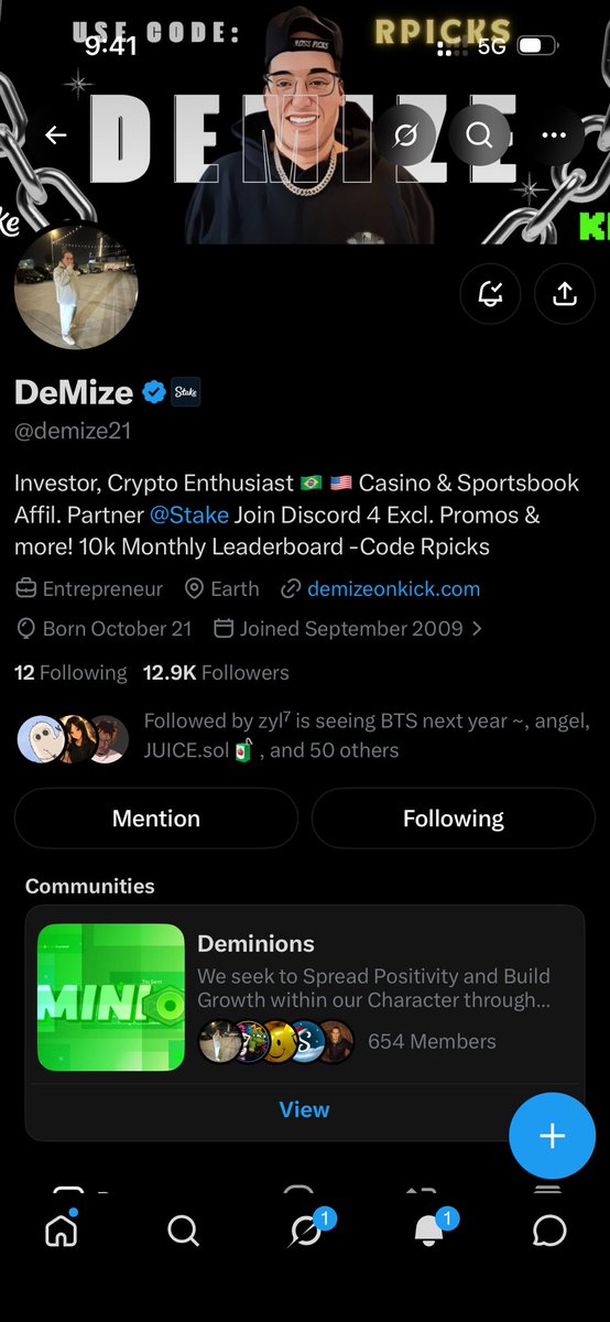 ultm3y's tweet photo. @demize21 @RossPicks crazy hit @demize21 @RossPicks !! congratulations 🤍

followed here and on kickkkk 

@adeliiiaa01 
@hyaklim 
@danexsyl https://t.co/SMjkCDgBHS