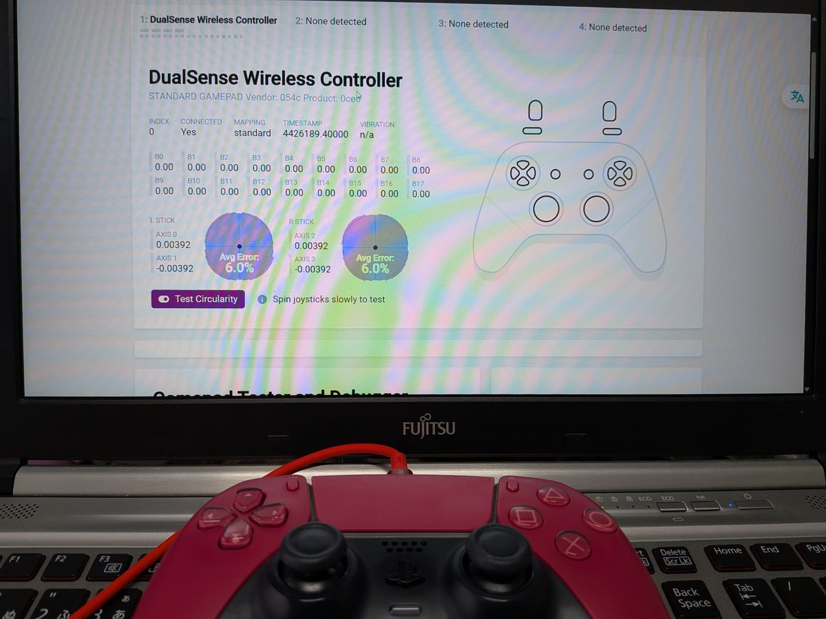 fixgameofficial's tweet photo. Dualsense アナログスティック交換 x2。
黒の方は四角ボタン部分のゴムがちぎれていましたので交換しました。
#PS5 #Dualsense #TMR #アナログスティック #repaire https://t.co/9SOdGk0X9X