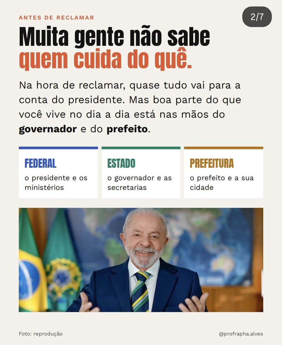 PortalDAY6BR's tweet photo. Já viu alguém cobrando o presidente por responsabilidades de outros cargos? 

Ajudem a repassar e informar sobre quais são as verdadeiras atribuições de um presidente ⬇️

#FandomsPelaVirada https://t.co/ErDIjSywDQ