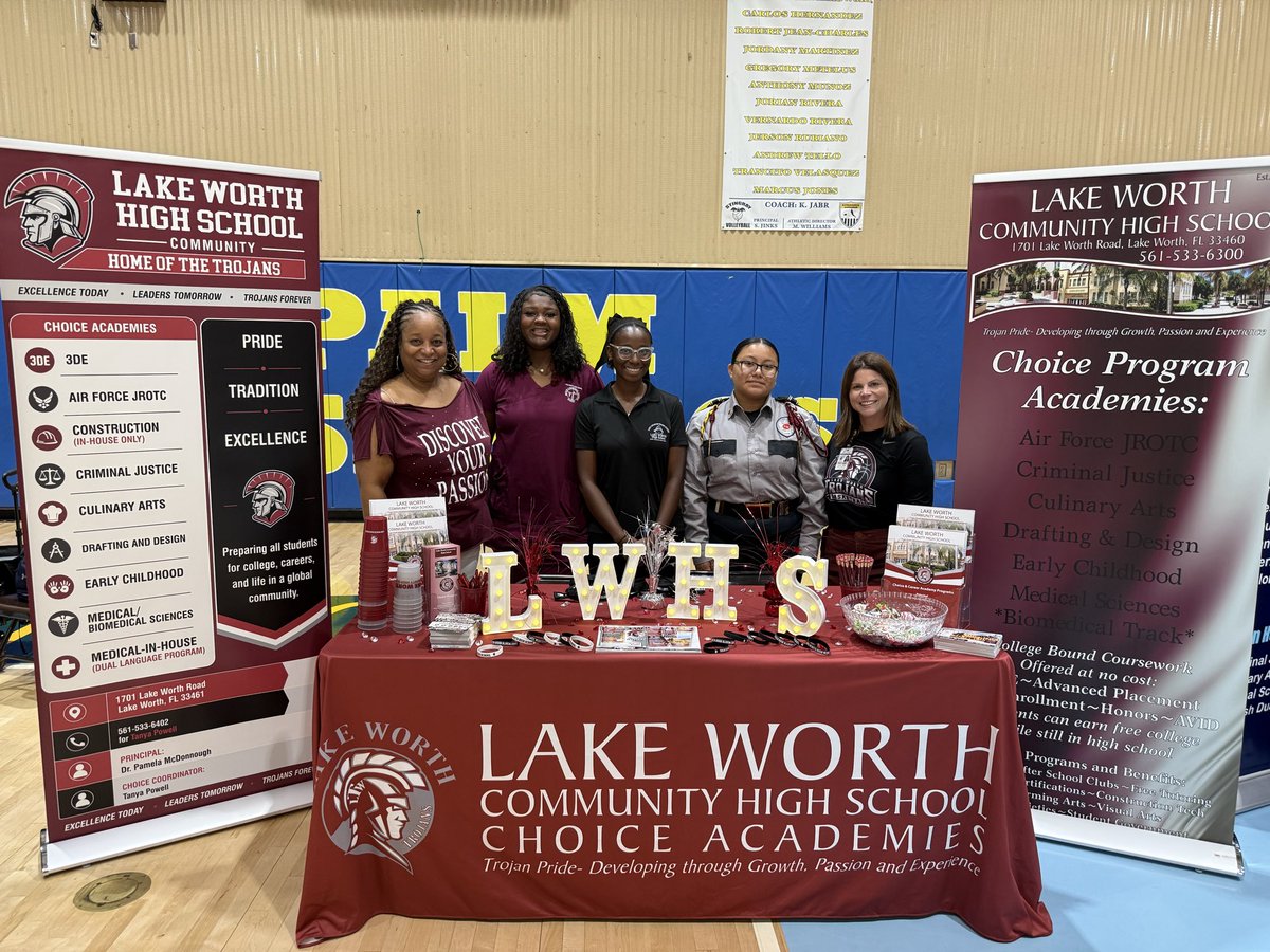 PSMSChoice's tweet photo. Thank you to the 17 high schools that participated in our annual High School Fair! It was an incredible experience for our 8th graders getting ready for their next adventure! 🎓✨💙 
@pbcsd @SDPBCChoiceCTE @JILHSOFFICIAL @LWCHSTrojans @FHH_FalconFury @DSOA_Official @BroncosPBCHS https://t.co/FetFQQQJez