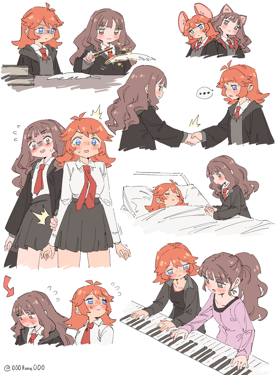 000Rune000's tweet photo. Ronnie &amp; Hermione #Ronnie #Malfoid https://t.co/lqn736YjYN