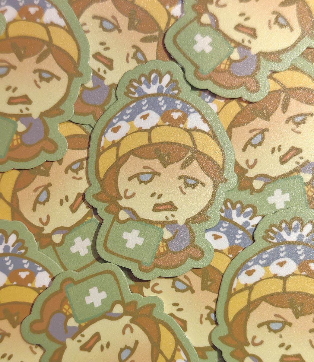 _pyororo's tweet photo. RE bryan stickers for #CF23 came in... 🤲 ots purchases only :]]  IM ALSO OPEN TO TRADE !!!!!!!! for other RE merch ofc... slide in my dms...or comments please.pls.pls. plz https://t.co/qAMIdmtnKB