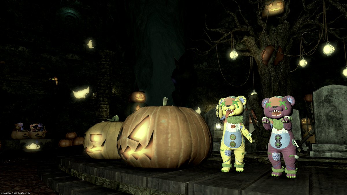 FFcrowds's tweet photo. ハロウィンイベント中！
ちょっと演出がこわかったわｗ
#ff14 https://t.co/5AuCzQwFfP