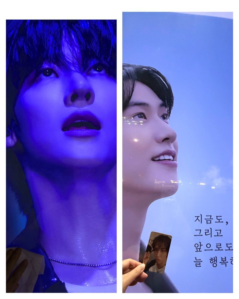 FromPs_NF's tweet photo. 버스 정류장도 일요일 밤에 처음 봤는데 도로면 지붕 조명 반이 나간 것 같더라구요🥺
유리가 지저분해서 얼굴 닦아 드리고 왔는데🤣🤣 
어제 비가 와서 어찌 됐을지 모르겠는..
인도 쪽 뒷면은 바로 뒤에 산책로에서 보셔도 좋을 것 같았습니다😊

#HAPPY_협데이 #HAPPY_승협데이
#승협이의_모든_날들을_응원해