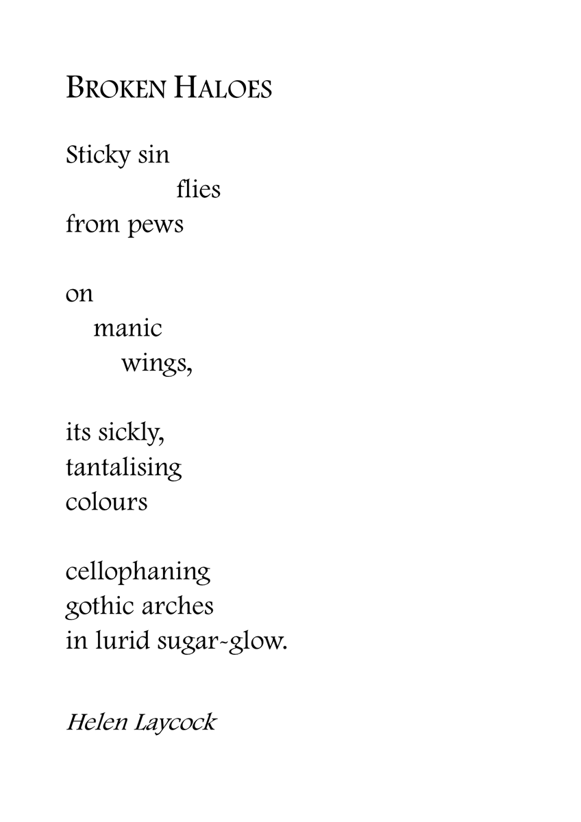 helen_laycock's tweet photo. For #fragmentsfriday, a piece which illustrates that what, ostensibly, appears as upright behaviour, can be masking quite the opposite. 
Perception is not always what it it seems...

As ever, thank you to our generous host @MatthewMCSmith for this #micropoetry platform.

#poetry https://t.co/CBJdwwmdgK