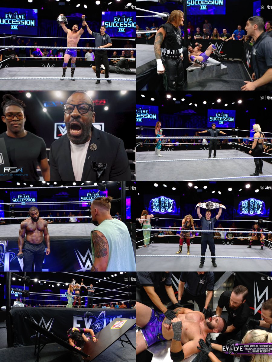 hi5_wrestling's tweet photo. #WWEEvolve Results:
Harlem Lewis def. Harley Riggins
Josiah Jean officially joins the #WWEID program
Vanta The Unknown def. Laynie Luck
Marcus Mathers & Elijah Holyfield segment
PJ Vasa attacks Nikkita Lyons & Wendy Choo
Nikkita Lyons def. Wendy Choo
#WWE #Evolve https://t.co/Mug8sfL4gQ
