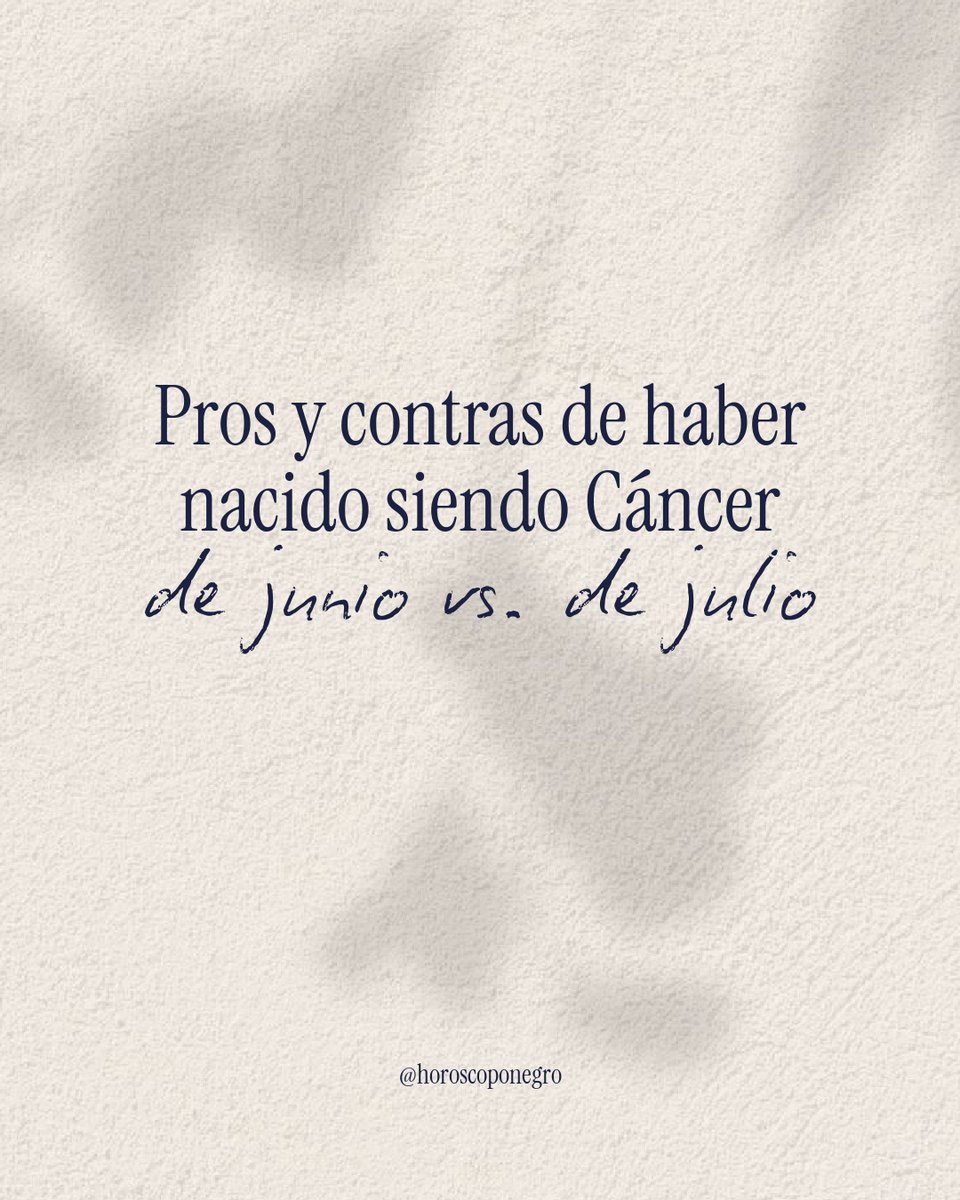 cancer_hn's tweet photo. ¿Eres de junio o de julio? ✨ Y otra cosa, ¿cuándo es tu cumpleaños? 🔮 https://t.co/2cKBrWhneQ