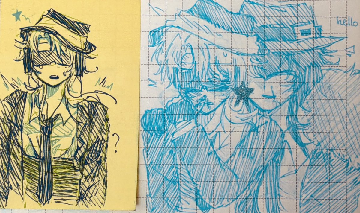 Belsdepzai's tweet photo. Random piece in my sketchbook(🤔)
I wanna show more but my cam is so freaking low quality
#doublefedora #chance #mafioso #forsaken https://t.co/NgvC8iYddN