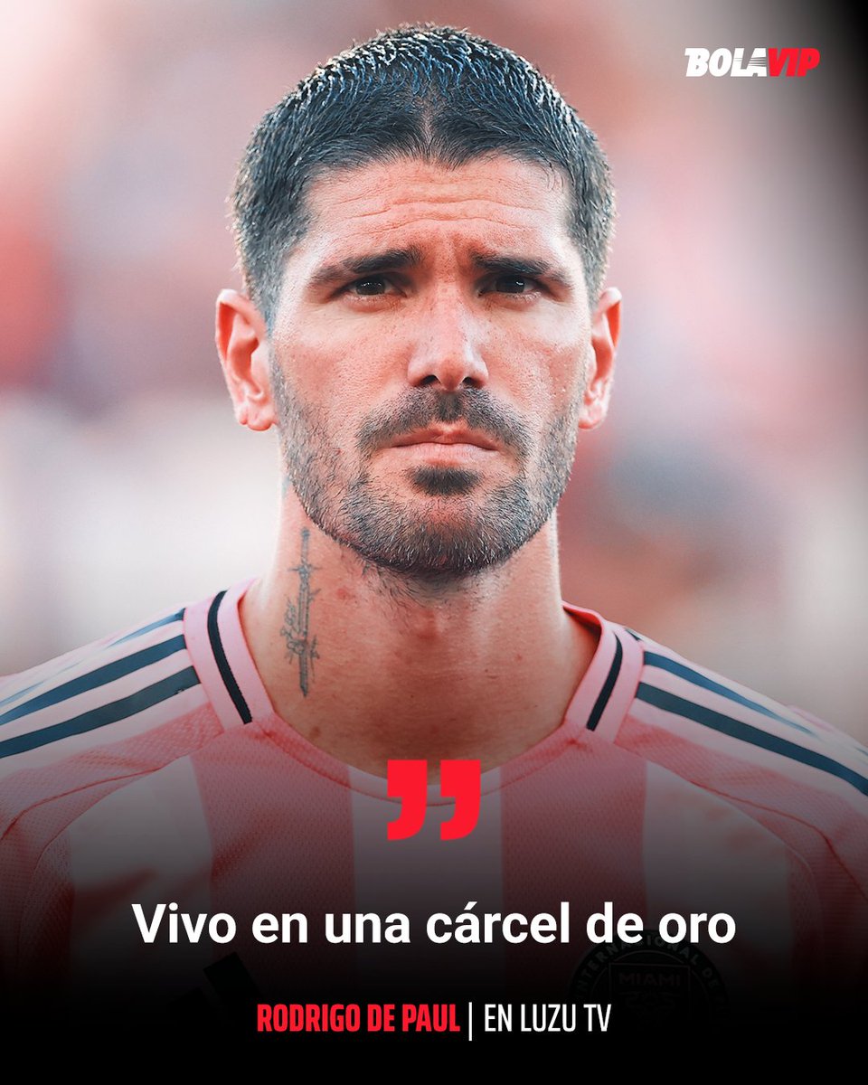 BolavipAr's tweet photo. 🗣️🇦🇷 Rodrigo De Paul se sinceró sobre el lado B de ser futbolista profesional. https://t.co/kRxVc8bPYu