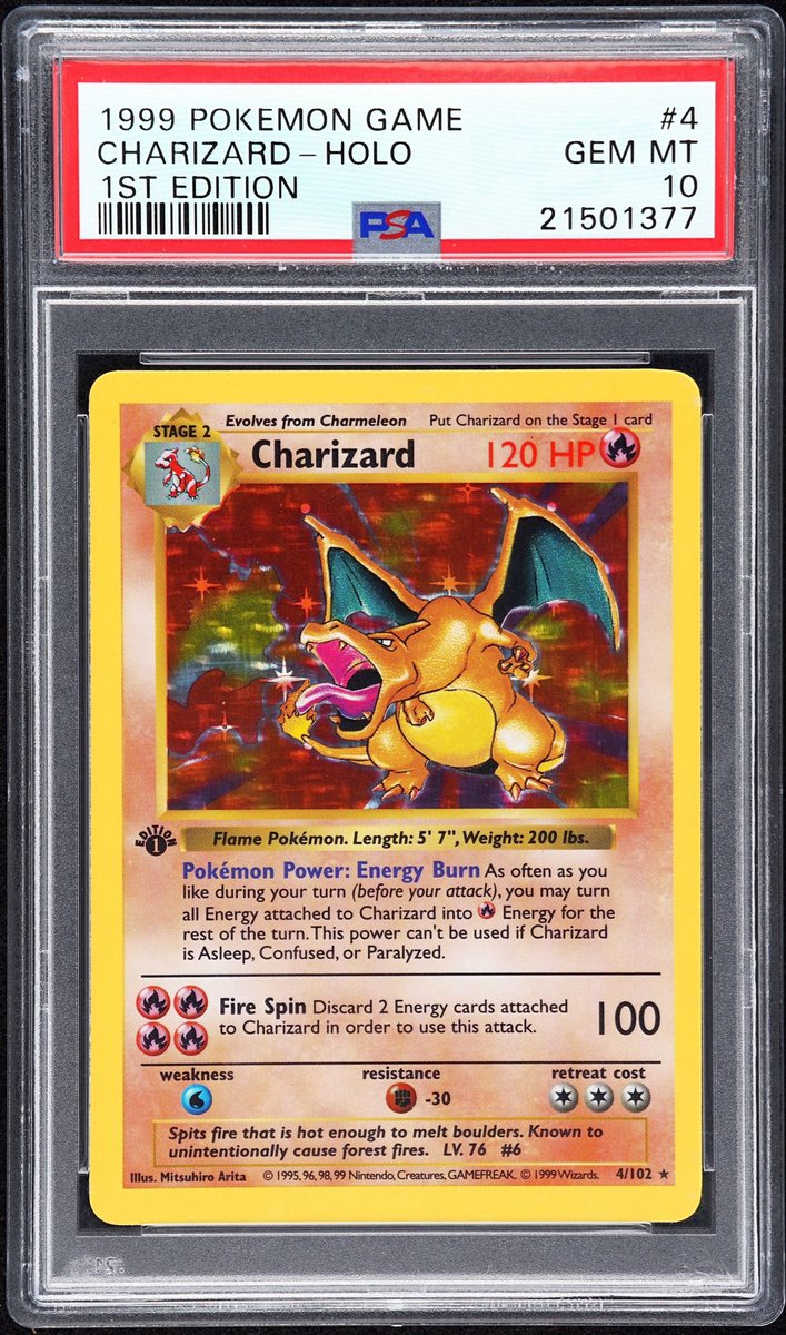KabutoKing_'s tweet photo. Future civilizations will remember Pokemon by these four cards https://t.co/4ZoCTHOjEd