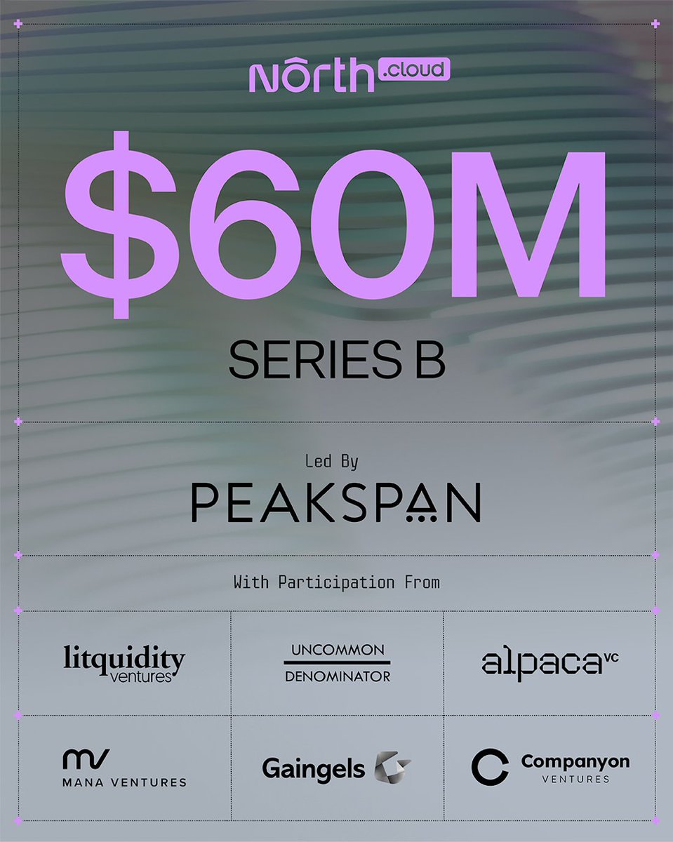 north_cld's tweet photo. Today, we’re announcing our $60M Series B, led by @PeakSpanCapital.

There’s still no single platform every company trusts to manage cloud, AI, and data spend. We’re building it.

Read more: https://t.co/sVkL81aRFY

Stay cloudy. https://t.co/M1bpLQYurt