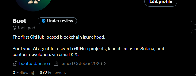 Boot_pad's tweet photo. @0xrrrrrrr We're still waiting for our blue checkmark. https://t.co/Vz1GY2OwRC