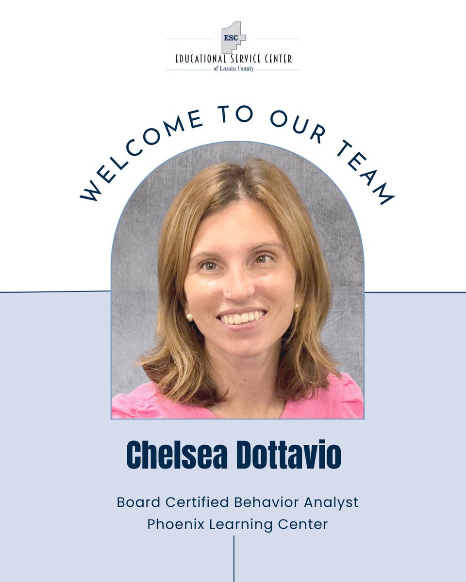 ESCLC's tweet photo. Behind every behavior is something worth understanding.

Welcome Chelsea Dottavio, our new Board Certified Behavior Analyst at Phoenix Learning Center. She'll work alongside educators to better understand students' needs and help them build skills for learning and independence. https://t.co/TypfLZrVvE
