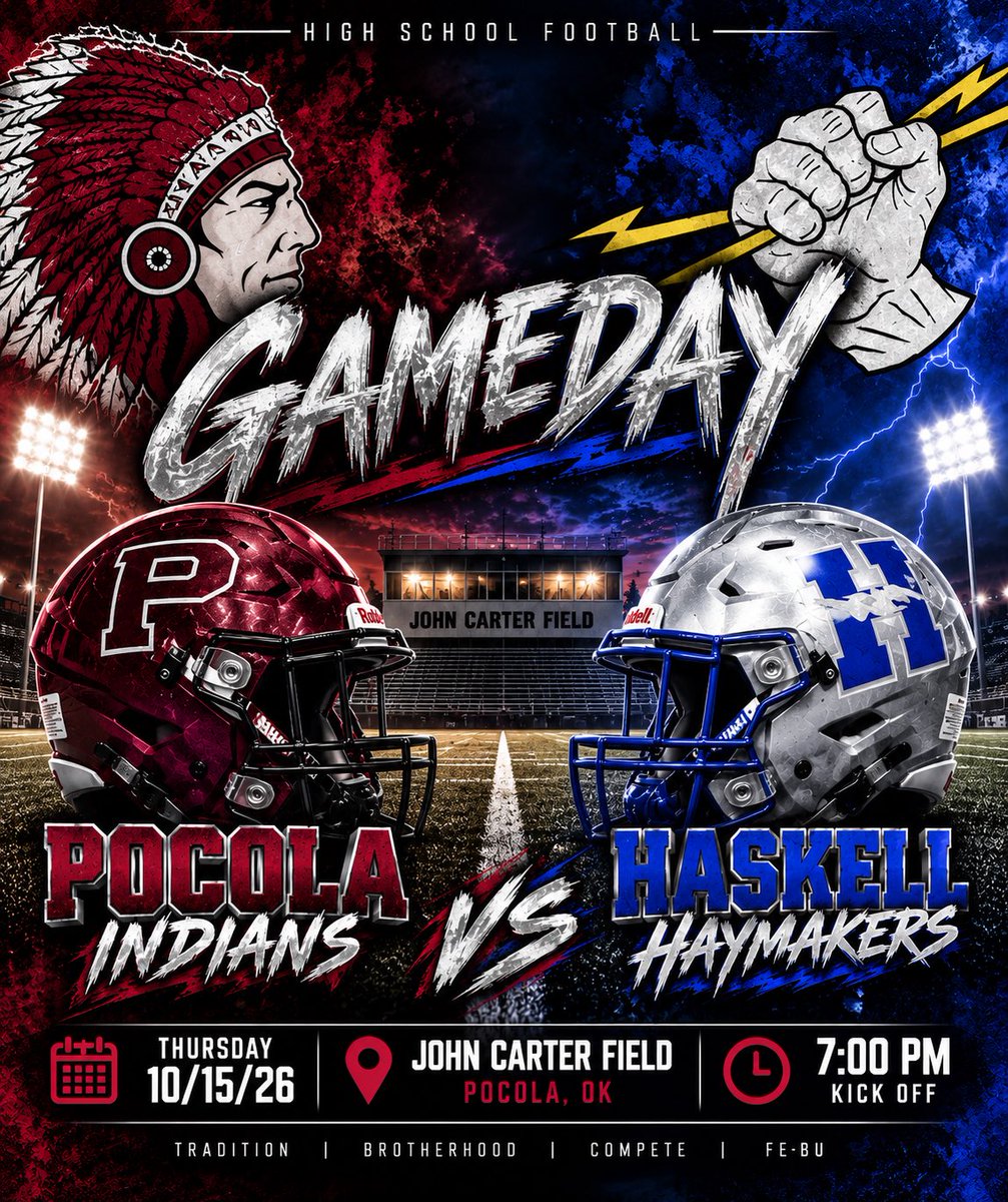 pocola_football's tweet photo. #IndianPride #Pocola #OkPreps https://t.co/jumq9Ff4Gw