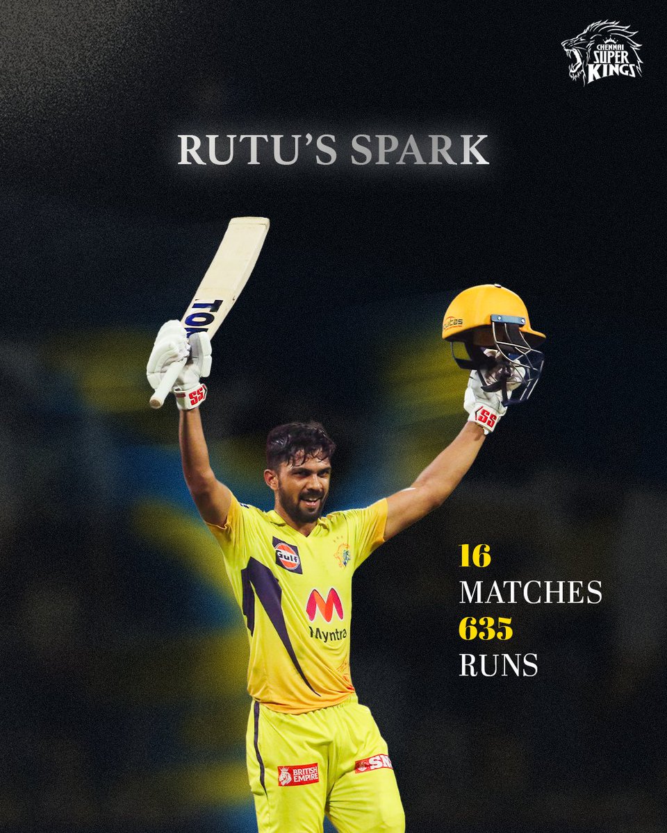 ChennaiIPL's tweet photo. The ⭐️ that sparked! 🏆 

#WhsitlePodu #Yellove https://t.co/1NsIj4jtcT