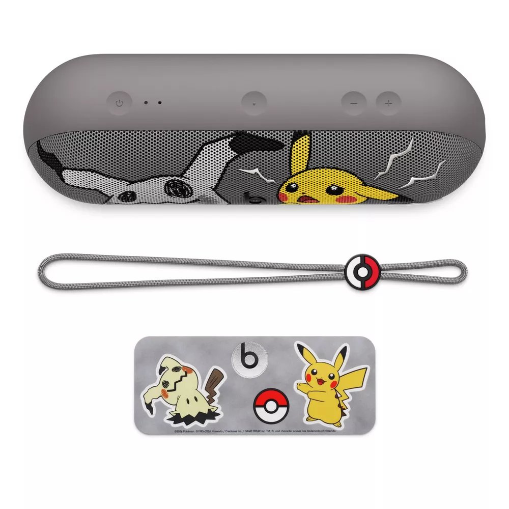 funkofinderz's tweet photo. Beats x Pokémon Pill Wireless Bluetooth Speaker drops at the TOP OF THE HOUR at Target!
Target: https://t.co/Q0S9vWNzpi
Possibly available at Apple as well:
https://t.co/f8wdB3gt6g
#Ad #Pokemon #BeatsPill #Target https://t.co/bXK9zukD8g