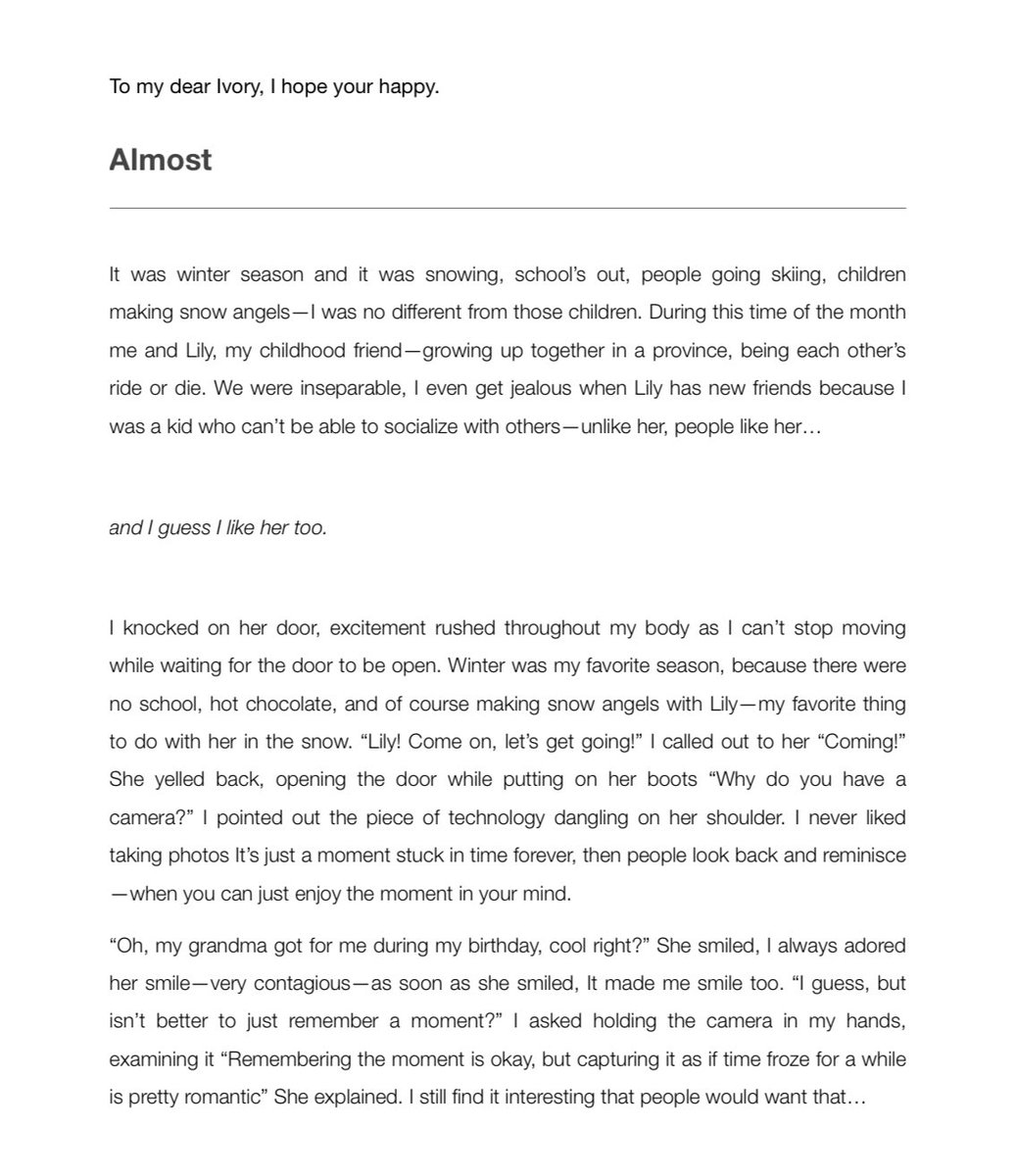 slyueon's tweet photo. — “almost” a short haely narrative story 🍂 https://t.co/vnKiDn9GG0