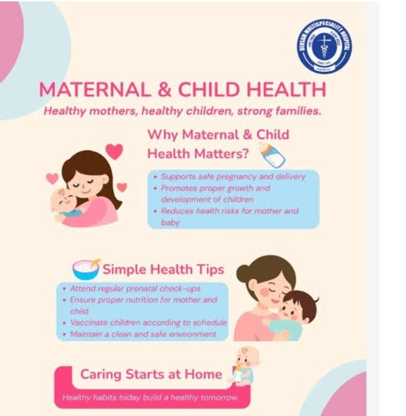 Shakreh58's tweet photo. Maternal and newborn care is the foundation of a healthy society. 
Every mother deserves safe pregnancy, quality healthcare, and proper medical support. Raising awareness and ensuring timely healthcare can help build healthier families#SafeMotherhood #MaternalHealth #NewbornCare https://t.co/YVL6gr5BKY