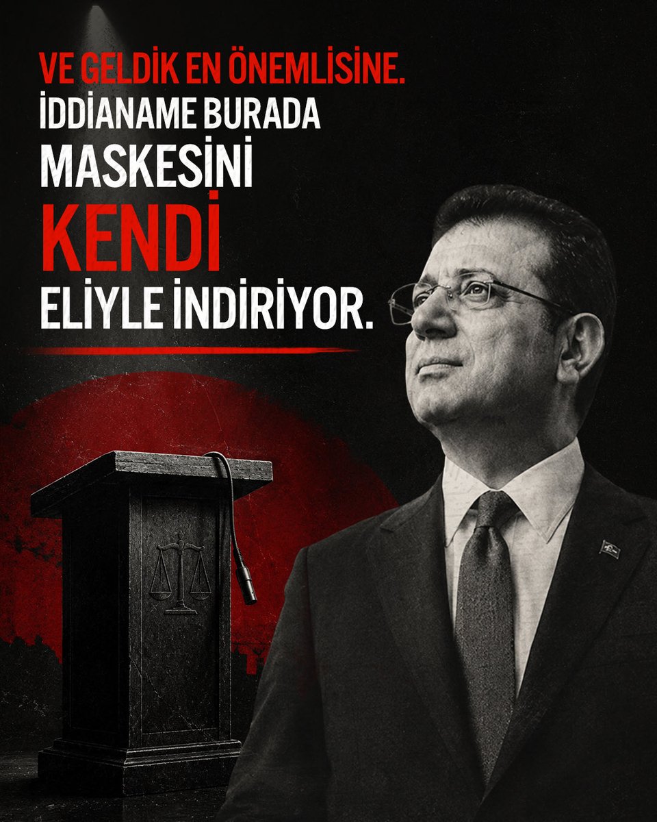 CA_iletisim's tweet photo. Şimdi düşünün: 
Bir belediye başkanı hakkında yazılmış, rüşvetten, ihaleden, ruhsattan söz eden bir ceza iddianamesi. 

Bu iddianame, bu Cumhuriyeti kuran partinin kapatılması için Yargıtay'a bildirimle bitiyor. 

Bir yolsuzluk dosyası bir partinin kapatılmasına nasıl bağlanır? https://t.co/6InJacVOdc