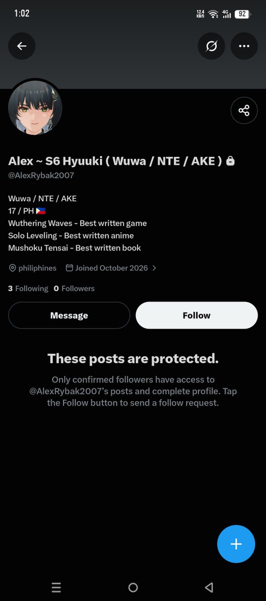 Anony_Goose001's tweet photo. Folks, after being exposed as a pedophile and getting suspended for it, 

Ray here decided to make not one, but two new accounts, and after being found out by me, the racist child lover went private. https://t.co/JfAb5Lwr8K