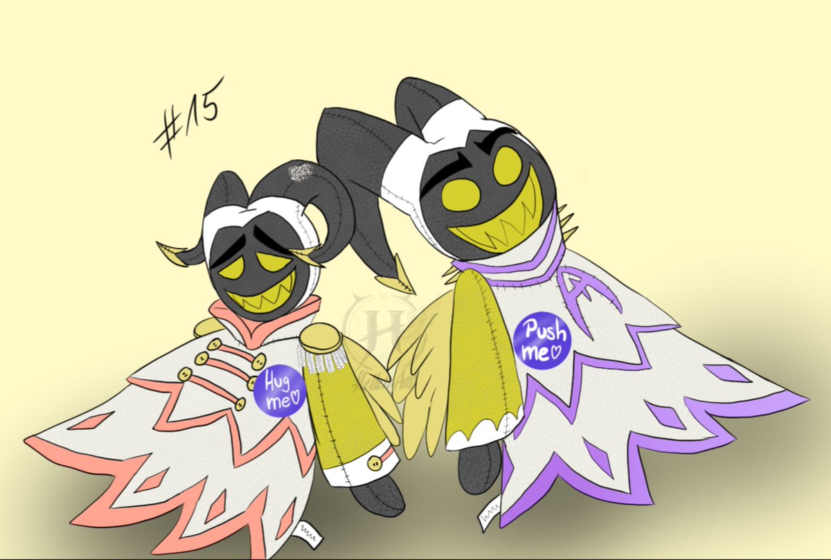 hellenann666's tweet photo. Dicktober Day 15 π
Father & son plushies! π
One wants hugs, the other just wants to swear at you. π
Which one would you cuddle first? β‘
#Dicktober #HazbinHotel #Adam #Abel #Fanart #adamhazbinhotel #abelhazbinhotel https://t.co/Kczzw5og8v
