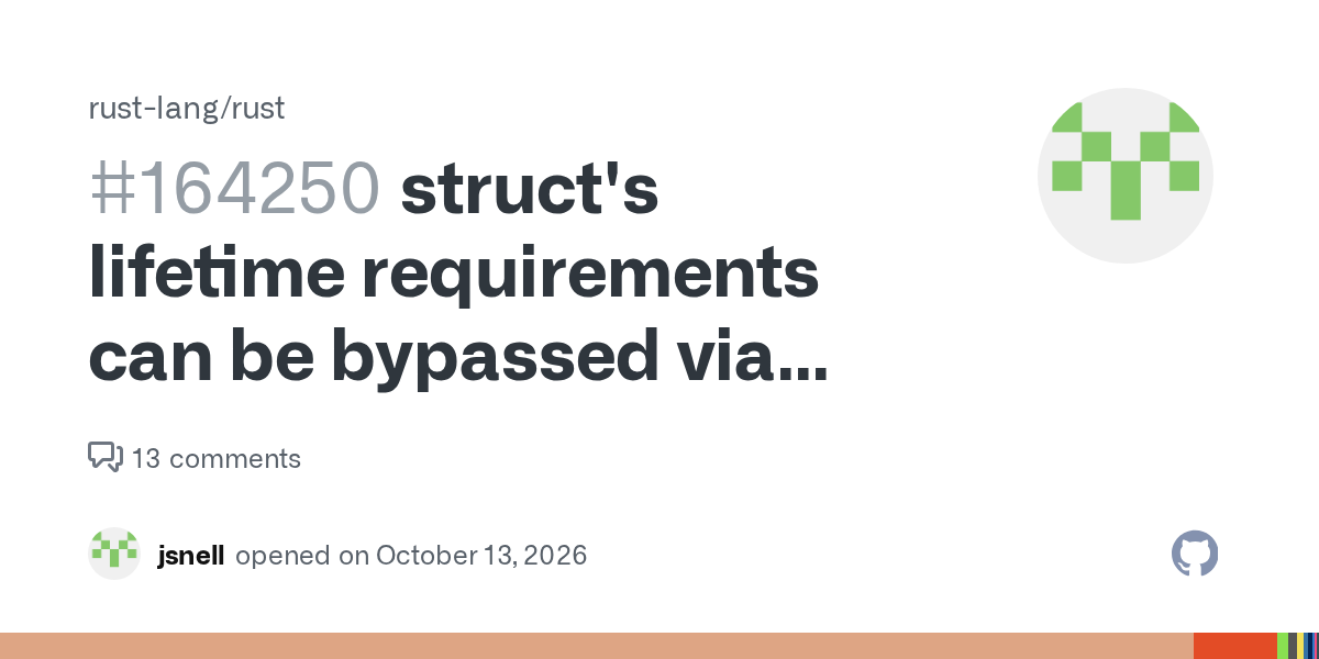 winsontang's tweet photo. 🔍 Discover the surprising 11-year-old unsoundness bugs in the Rust borrow checker! These findings highlight the importance of rigorous testing and code scrutiny in programming languages. Let's keep pushing for safer and more reliable code! #RustLang #Programming #CodeQuality https://t.co/jCT1KDT0xA