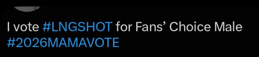 courtney2_2's tweet photo. ‼️ Tidak disarankan pakai template ini ya, karena sudah terdeteksi sebagai spam!
Bebas pakai wording apa aja, yg penting, wajib pakai hashtag #LNGSHOT #2026MAMAVOTE https://t.co/04omTDLiOX