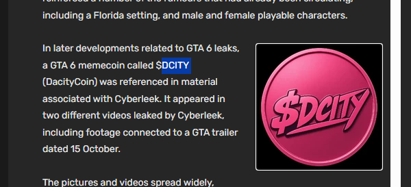SaintJames_Sol's tweet photo. IN THE NEW CYBERLEEKS FILE THEY JUST RELEASED THE COIN IMAGE + TICKER ITS ON THE LEAK FORUM

https://t.co/bGSfH9rENR https://t.co/33NEtMuzyS