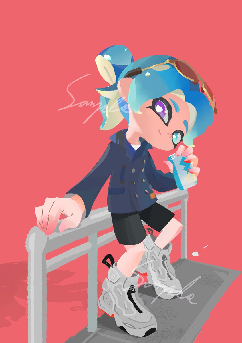 linqx523's tweet photo. #splatoonfanart
前の絵 https://t.co/hcevAHKAkh