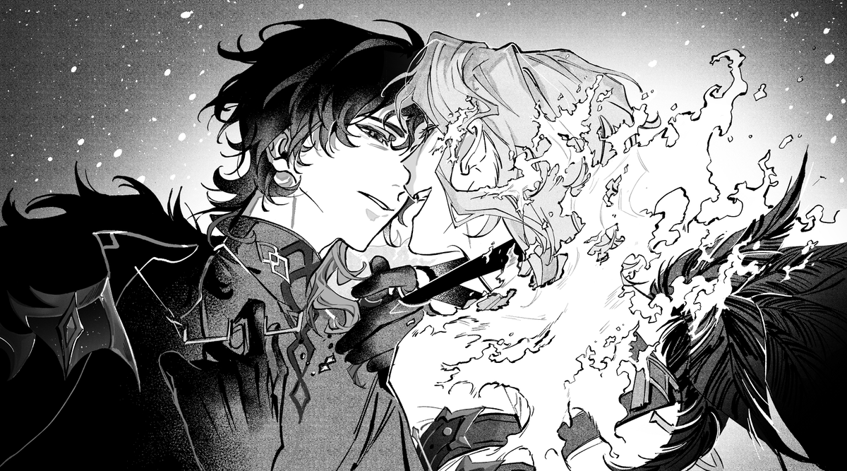 cs_ao3's tweet photo. One last kiss #Dottolone https://t.co/DPEvUCqJLy