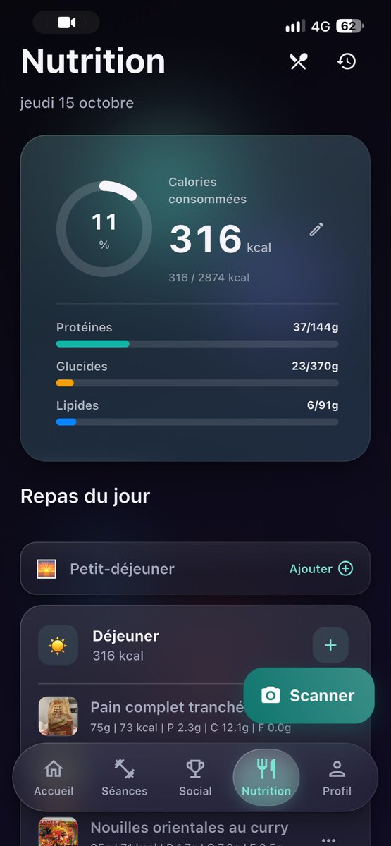 OrnIA210's tweet photo. @Gabissoka Moi j’utilise IronMove pour la nutrition et le sport https://t.co/y0SnhLN6sv