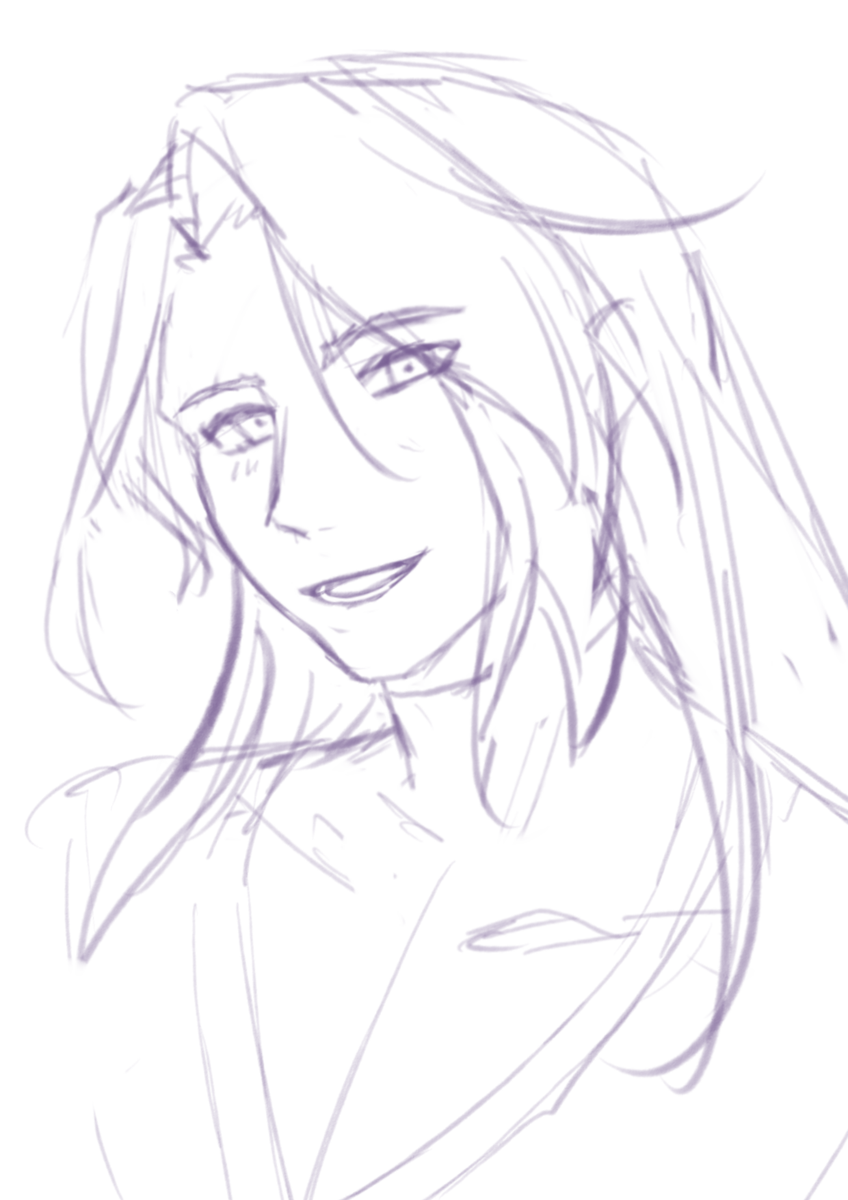 KiraraLeo's tweet photo. can't finish in time so i post sketch :'D https://t.co/3ch9u1sjQn